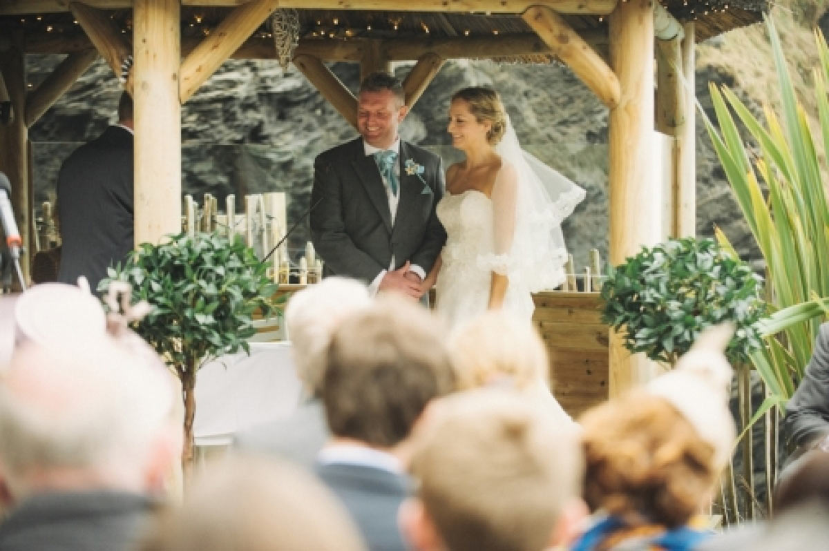 Wedding at Tunnels Beaches, Devon