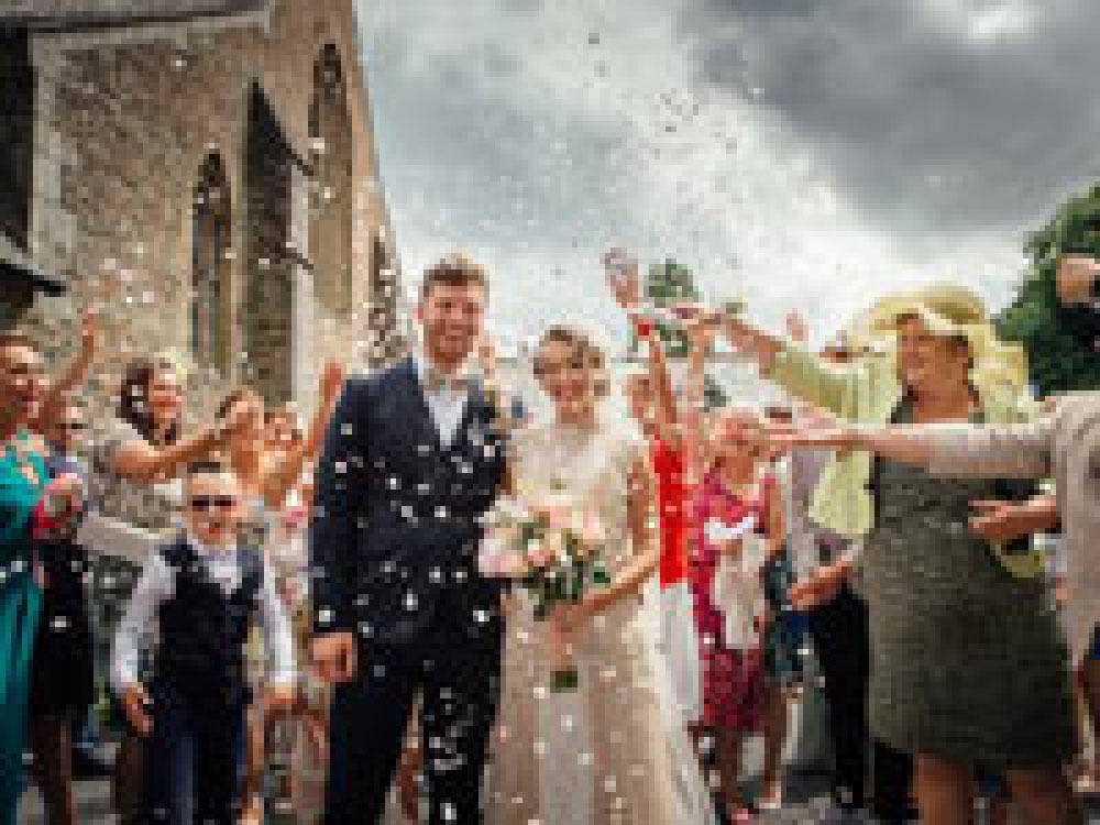 Wedding at St Paul's Church, Yelverton, Devon