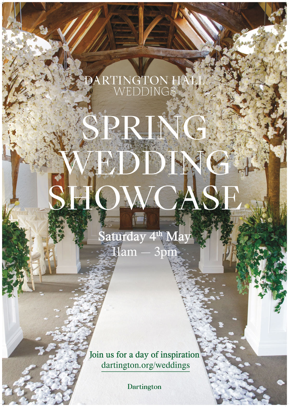 Dartington Hall Spring Wedding Showcase 