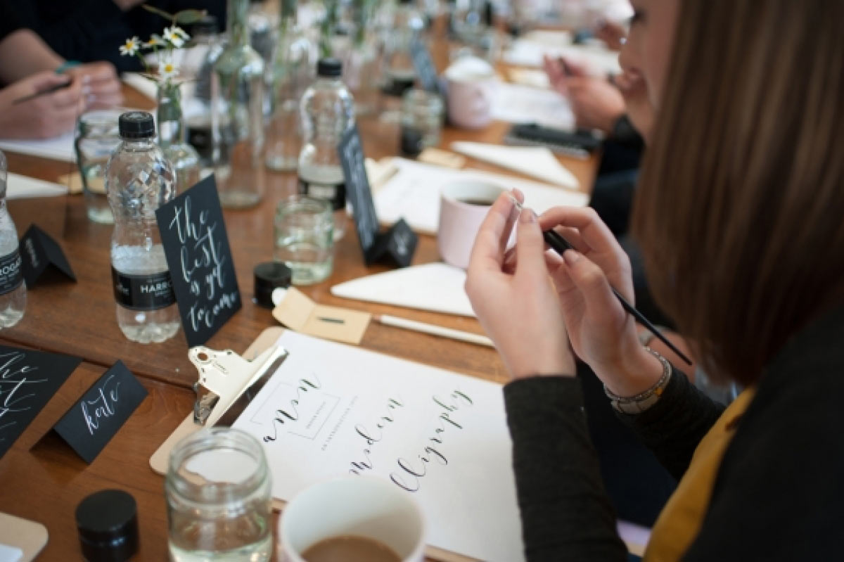 Win a calligraphy workshop with Anon Design