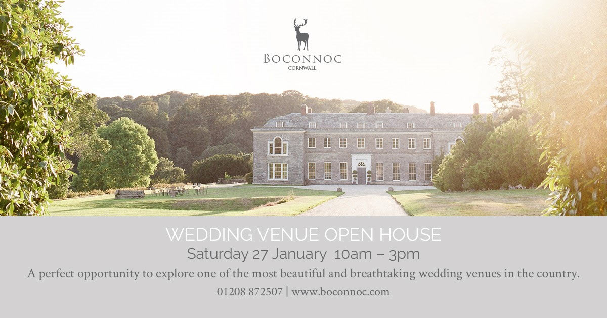 Boconnoc Wedding Venue Open House