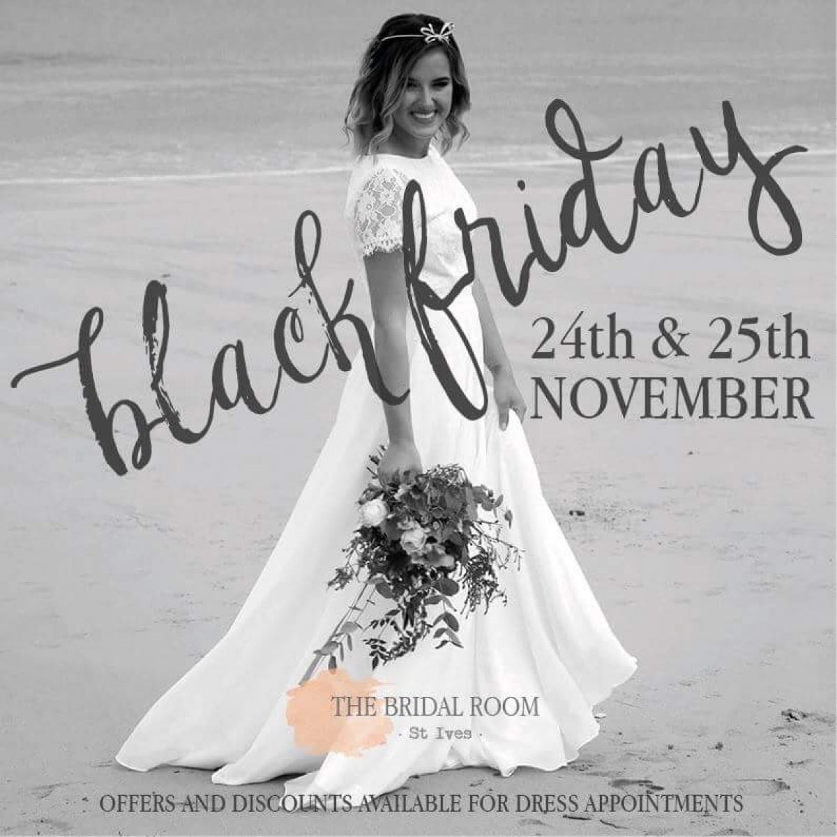Black Friday sale at The Bridal Room St Ives
