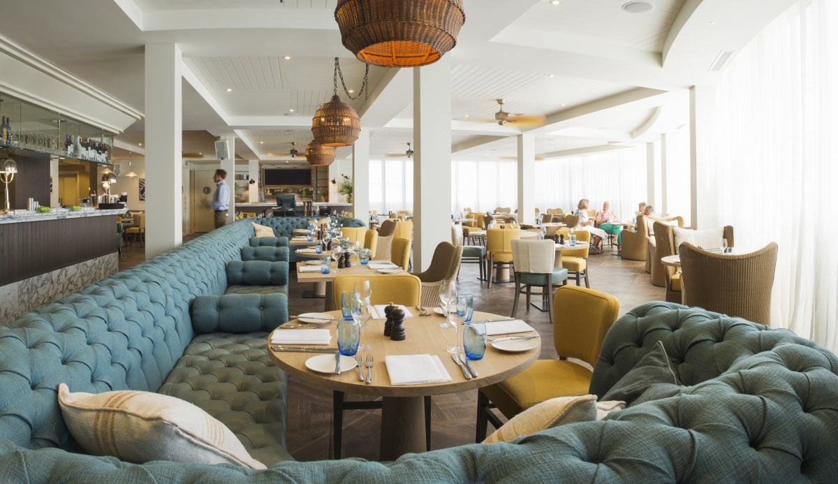 Seafood afternoon tea at Salcombe Harbour Hotel & Spa