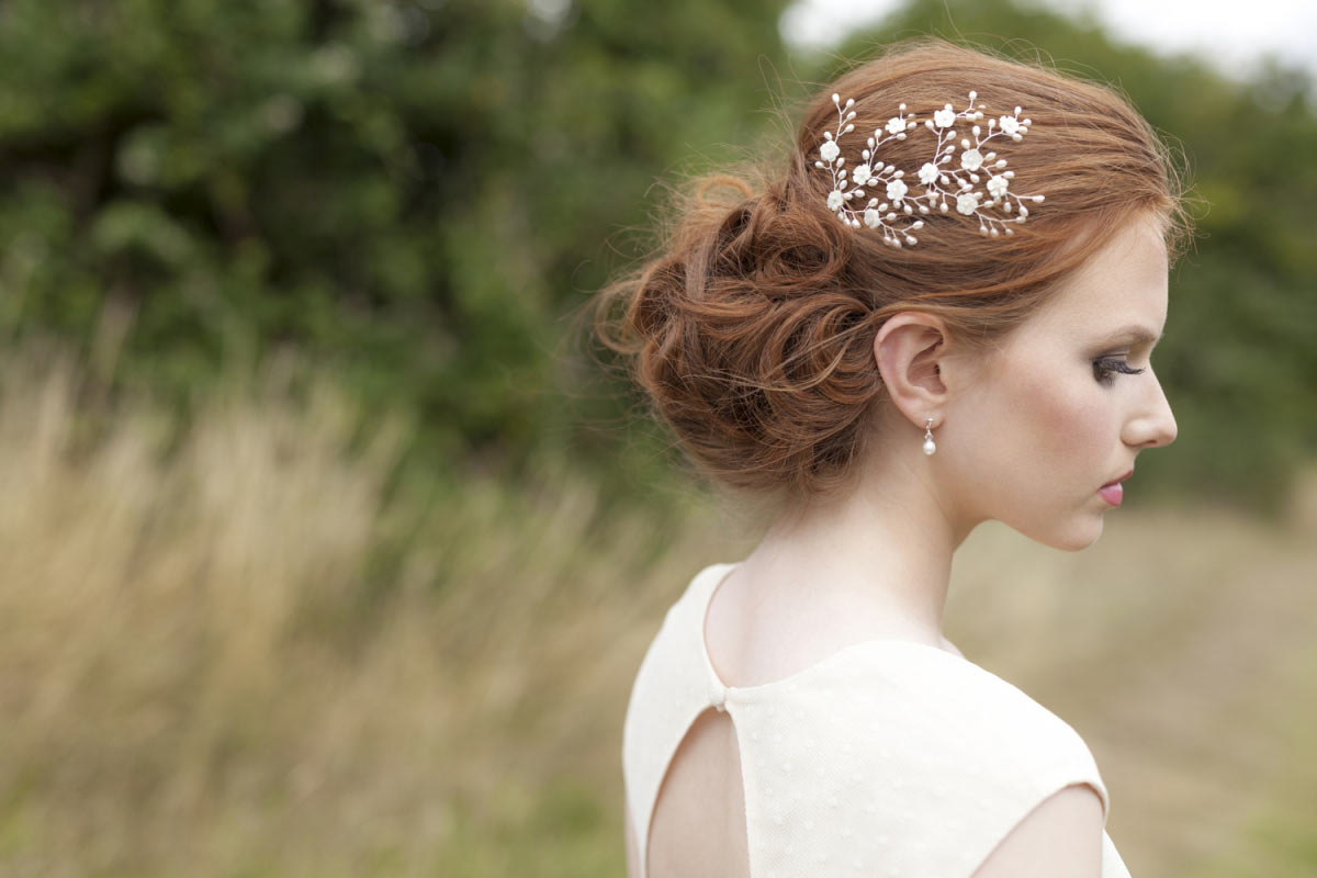 Beautiful bridal accessories by Vivien J