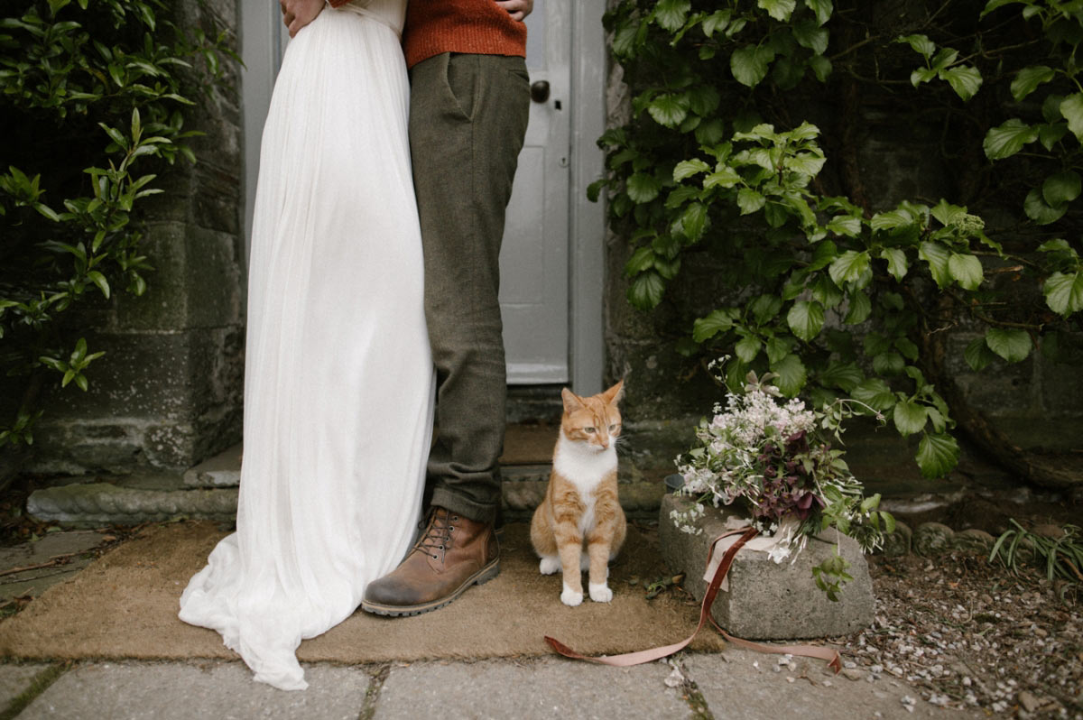 A country elopement