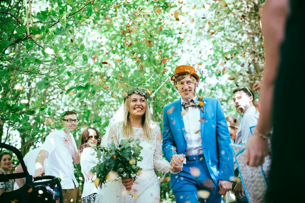 Wedding at Potager Garden and Glasshouse Cafe, Cornwall