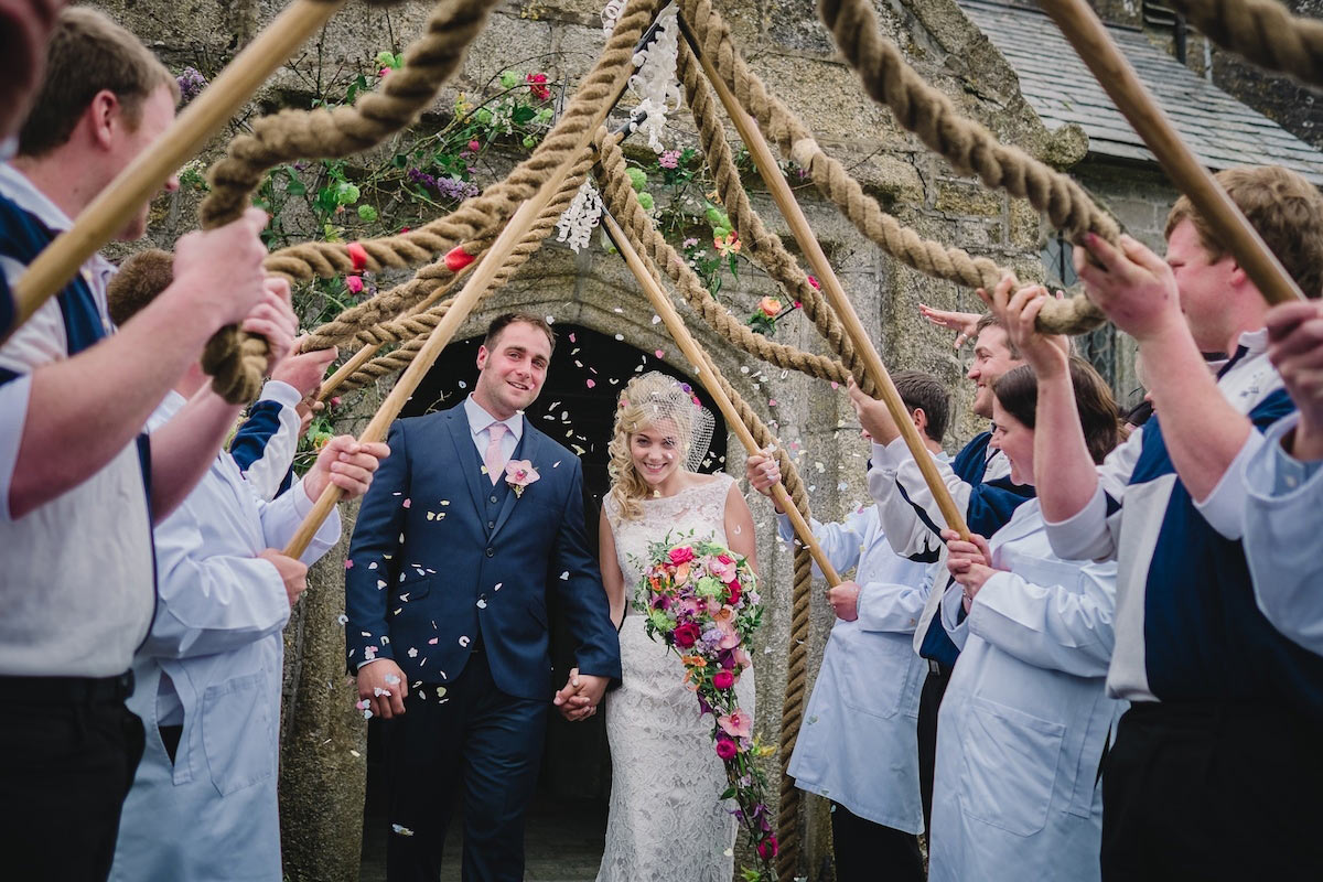 Wedding at Wooda Holiday Park, Cornwall