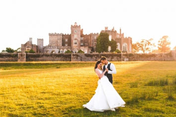 Wedding dreams at Powderham Castle