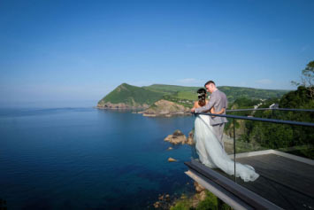 Barbecued wedding feasts by the sea at The Venue at Sandy Cove