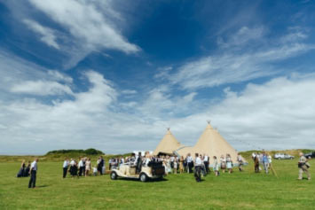 Wedding at Newdowns Farm, Cornwall