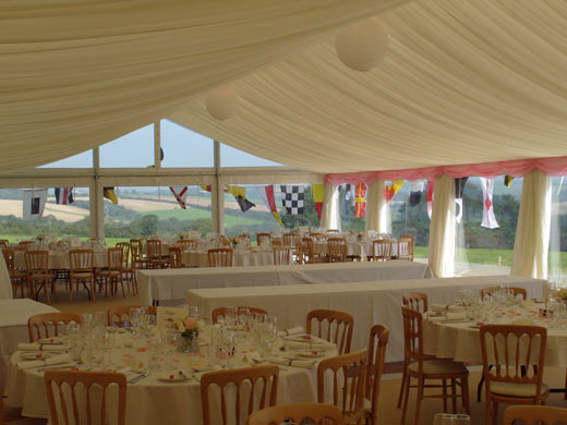 Let these ideas kick start a personalised and truly memorable marquee