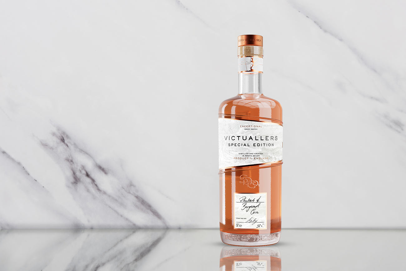 Victuallers Special Edition ‘Rhubarb Bergamot Gin Receptions Wed Bride Groom