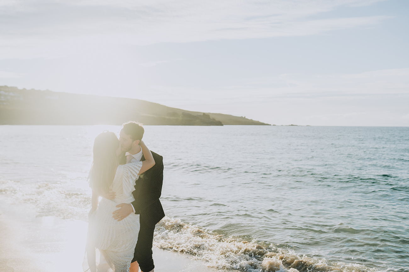 Joi Declan Real Wedding Clara Cooper Photography St Ives Beach4