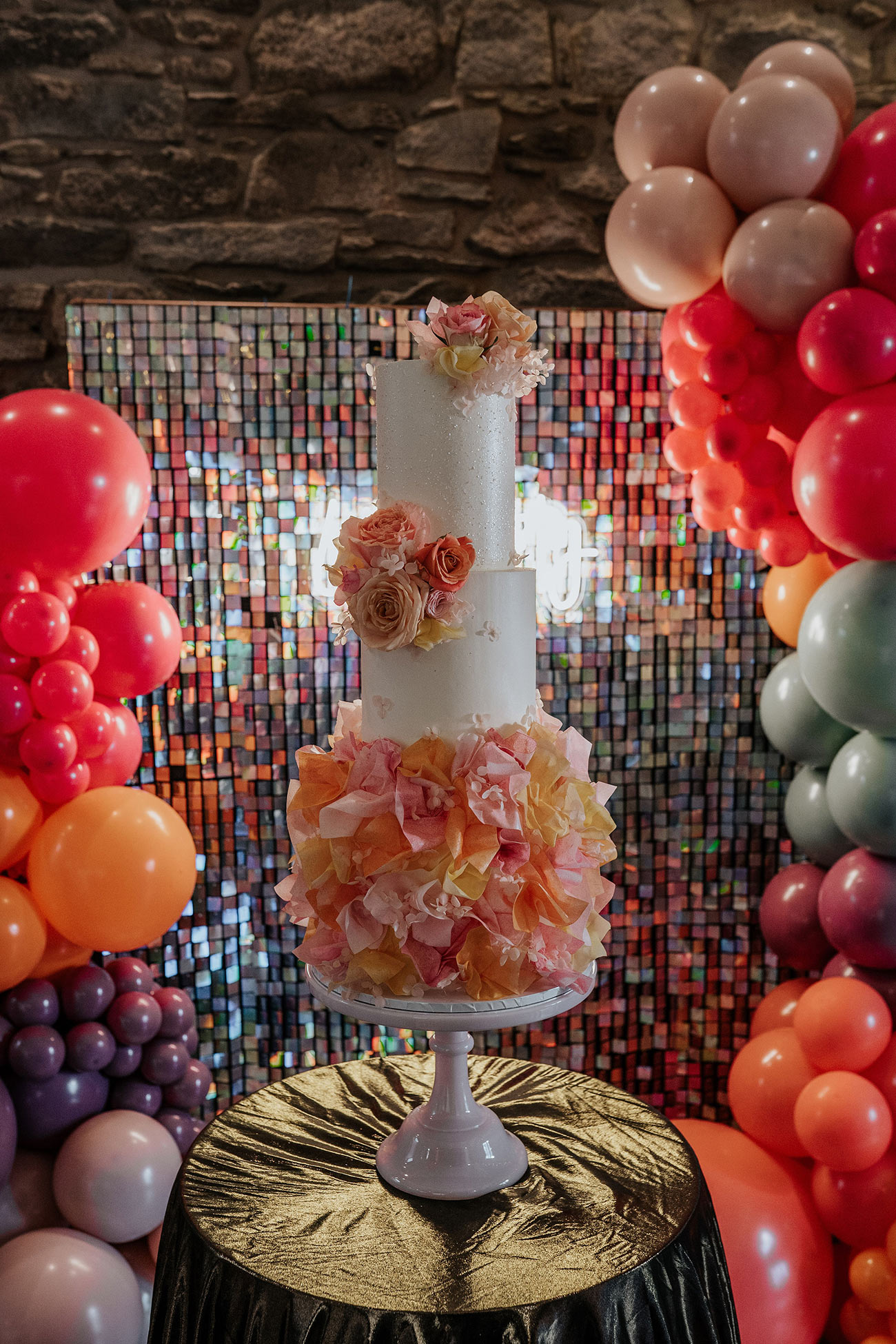 Trevenna Styled Shoot Wedding Colourful Fun Vibes Styling Bride Groom8
