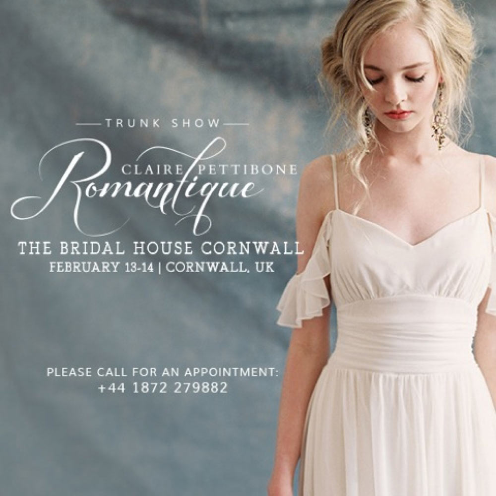Claire Pettibone Trunk Show at The Bridal House of Cornwall
