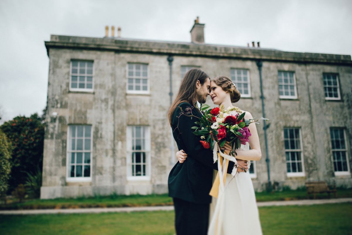 Luxe botanicals and 1930s' inspired touches