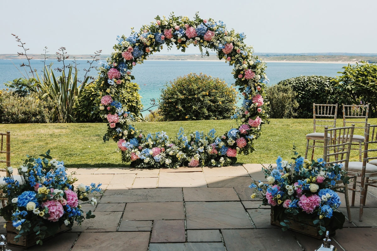 Wedding showcase evening at Harbour Hotel St Ives