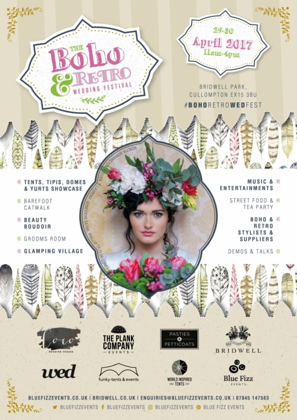 Fabulous prize draw at the Boho and Retro Wedding Festival