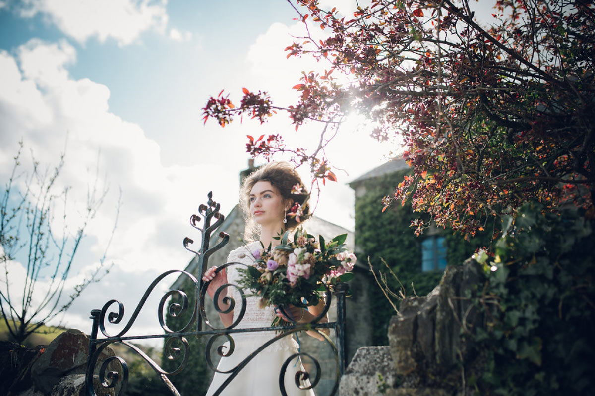 An ethereal styled shoot at Pengenna Manor