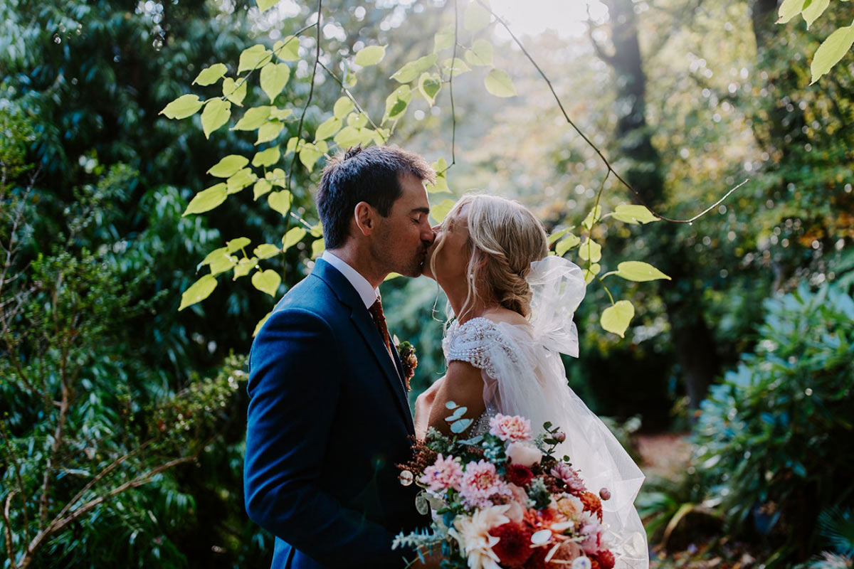 Wedding at Tremenheere Sculpture Gardens, Cornwall