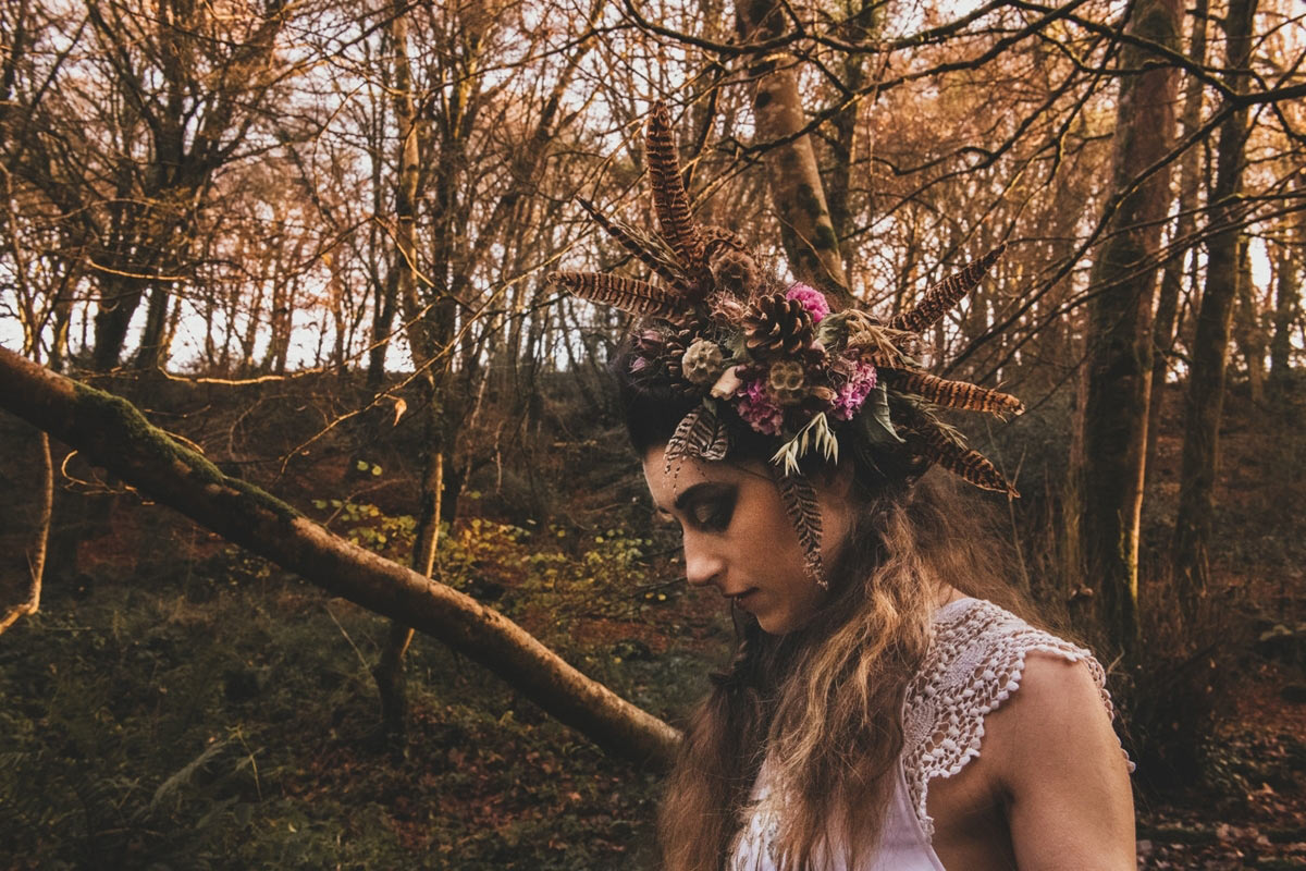 Wild woodland wedding shoot - Viking Roots