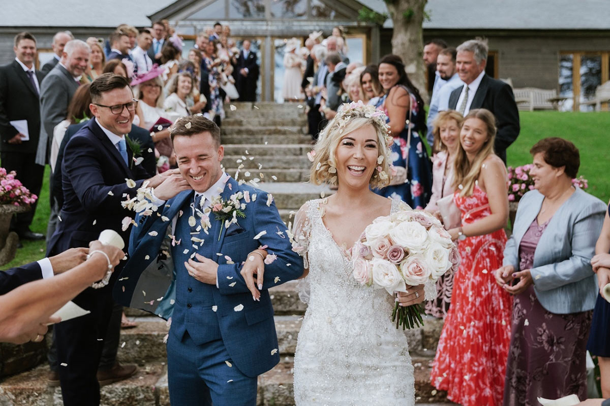 Wedding at Tredudwell Manor, Cornwall