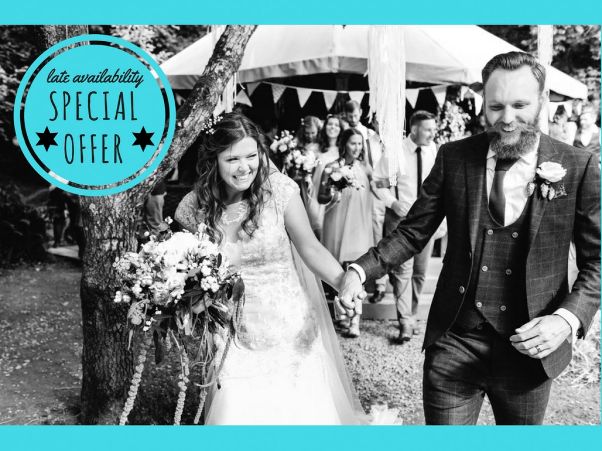 Special offer from Cornish Tipi Weddings