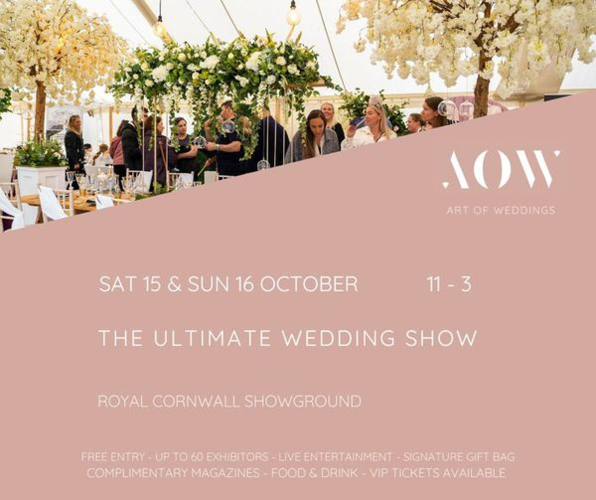Art of Weddings Show at Royal Cornwall Showground