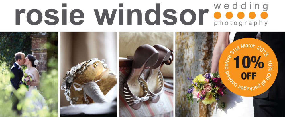 Rosie Windsor Wedding Photography Offer