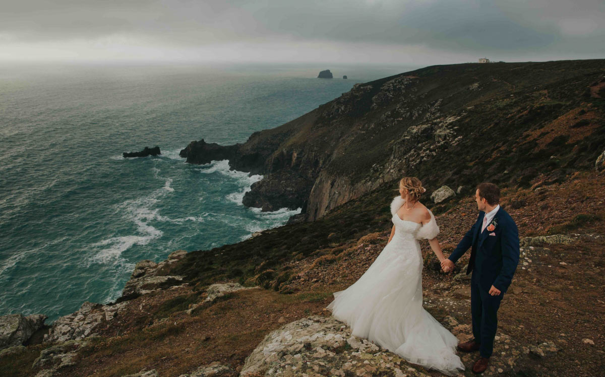 Wedding at Newdowns Farm, Cornwall