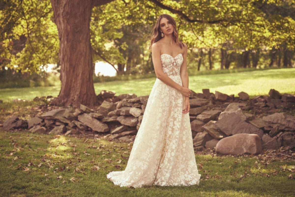 Free-spirited fashions at Elaine Rawlings Bridal Boutique