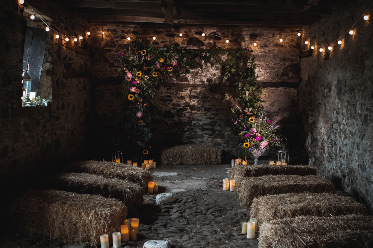 New rustic wedding space at Pengenna Manor