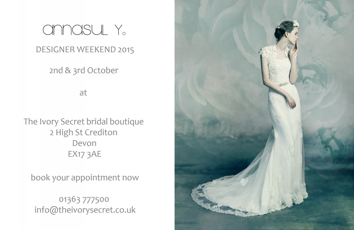 New Annasul Y gowns at The Ivory Secret