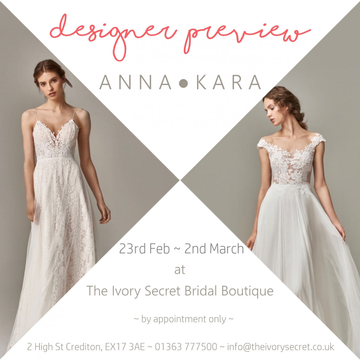 Anna Kara Designer Preview at The Ivory Secret