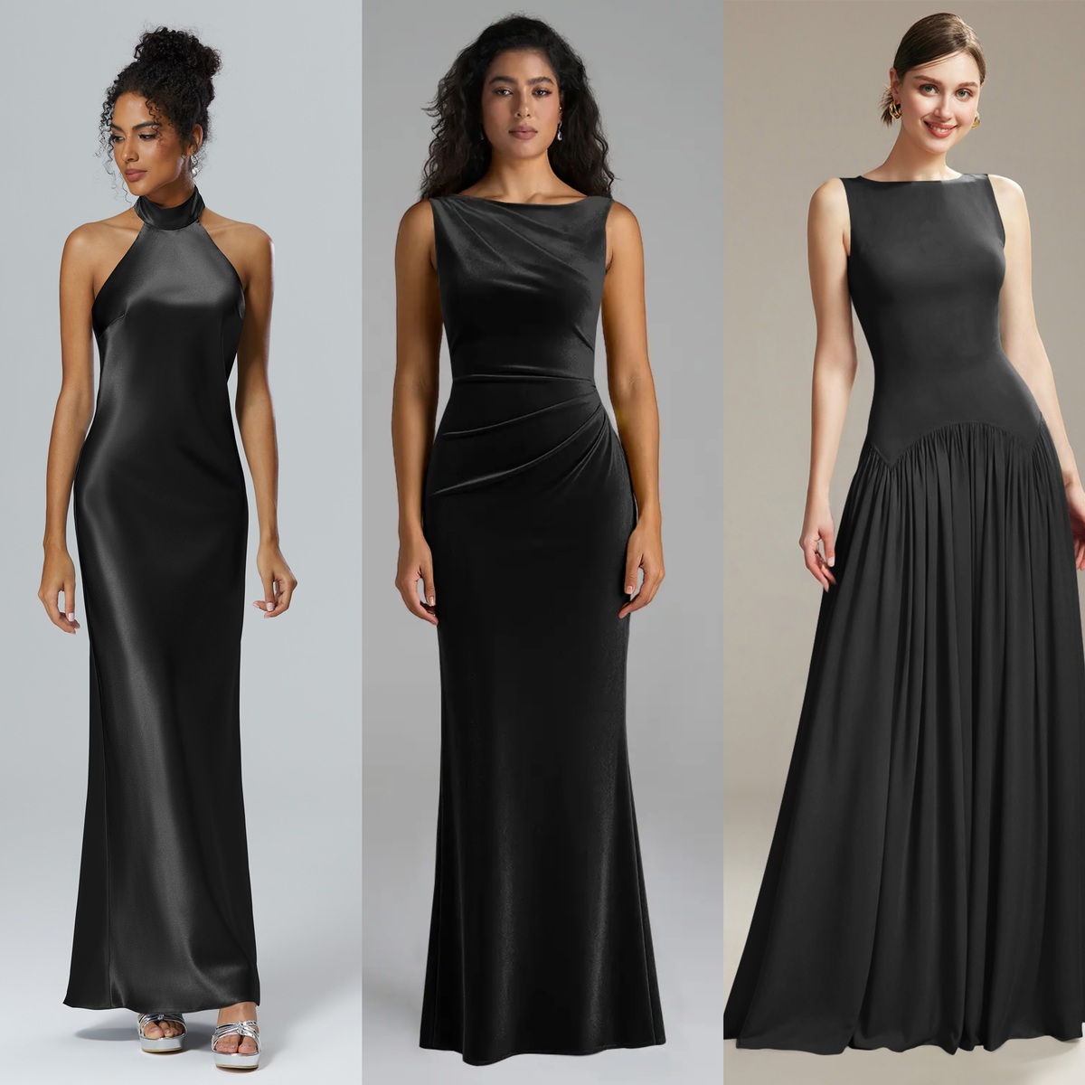 The Timeless Allure of Black Bridesmaid Dresses