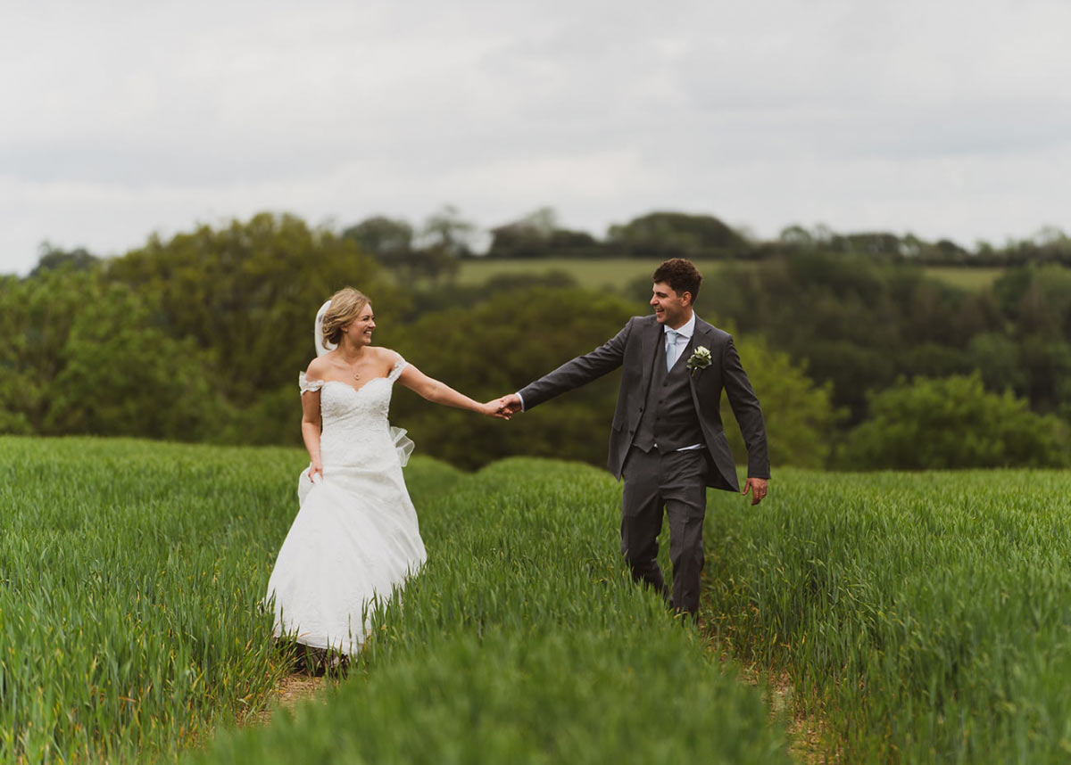 Wedding at The Oak Barn, Devon