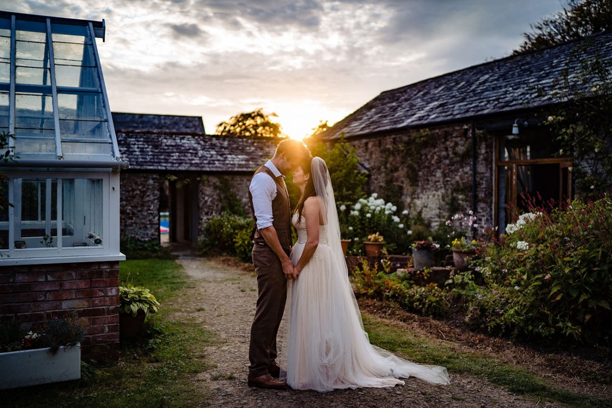 Tipi wedding, Devon