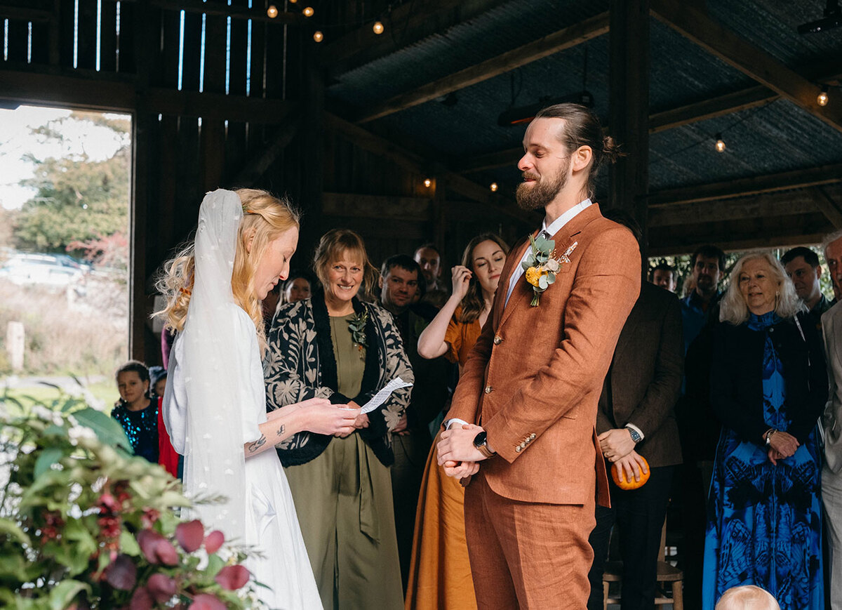 Wedding at Nancarrow Farm, Cornwall