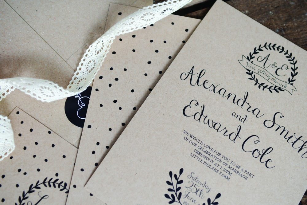 Stunning stationery from Silver Deer