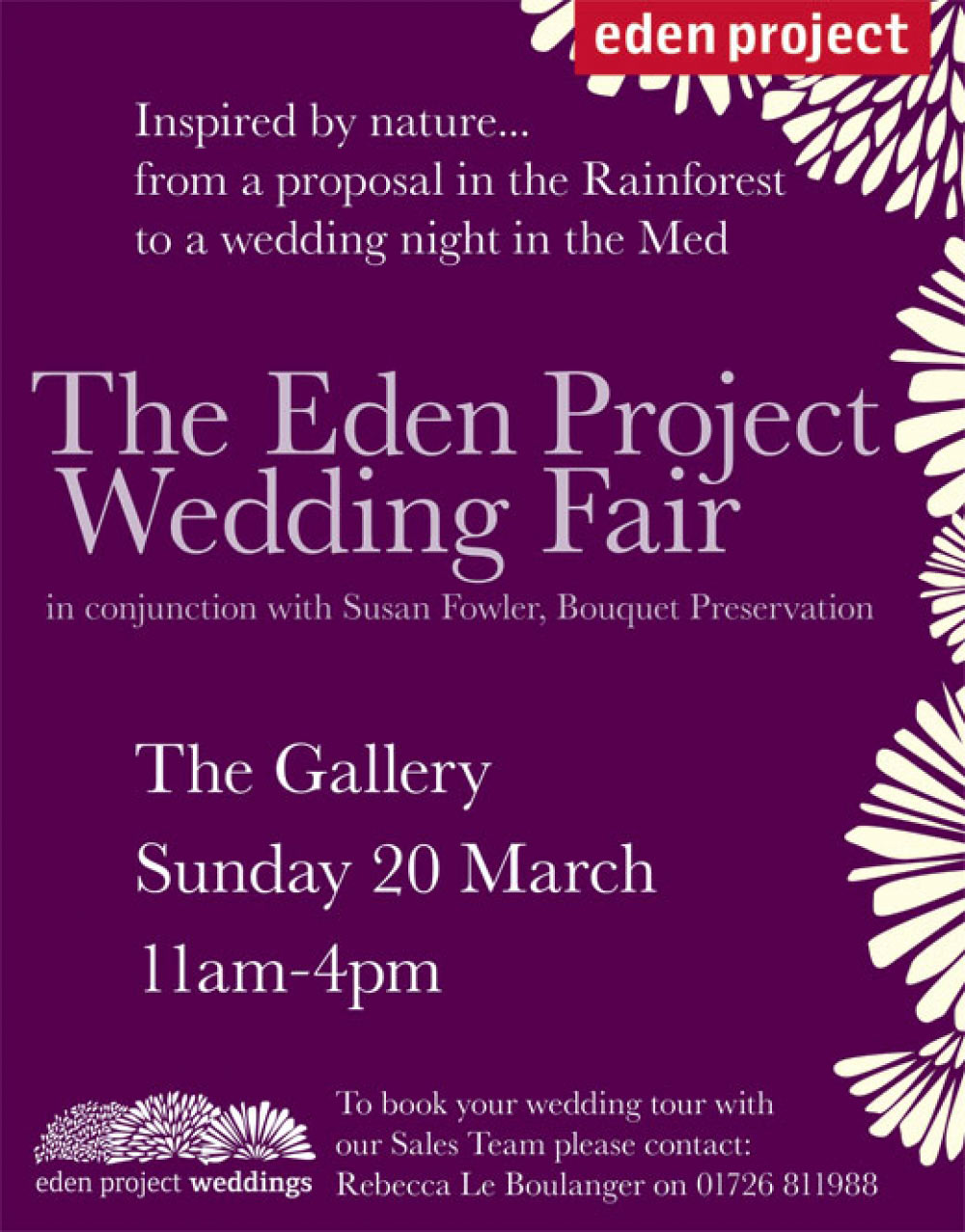 Eden Project Wedding Fair
