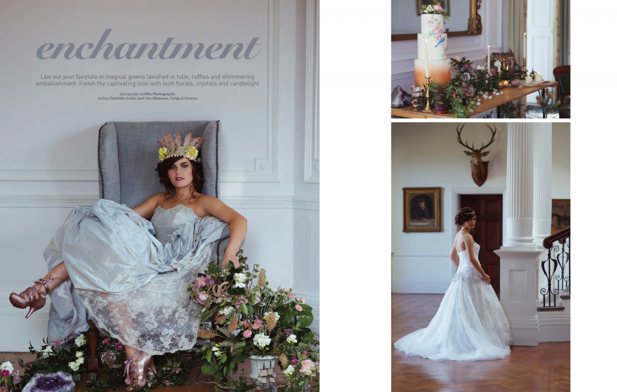 Wedding Dresses Cornwall | Scorrier House | Griffin Photography