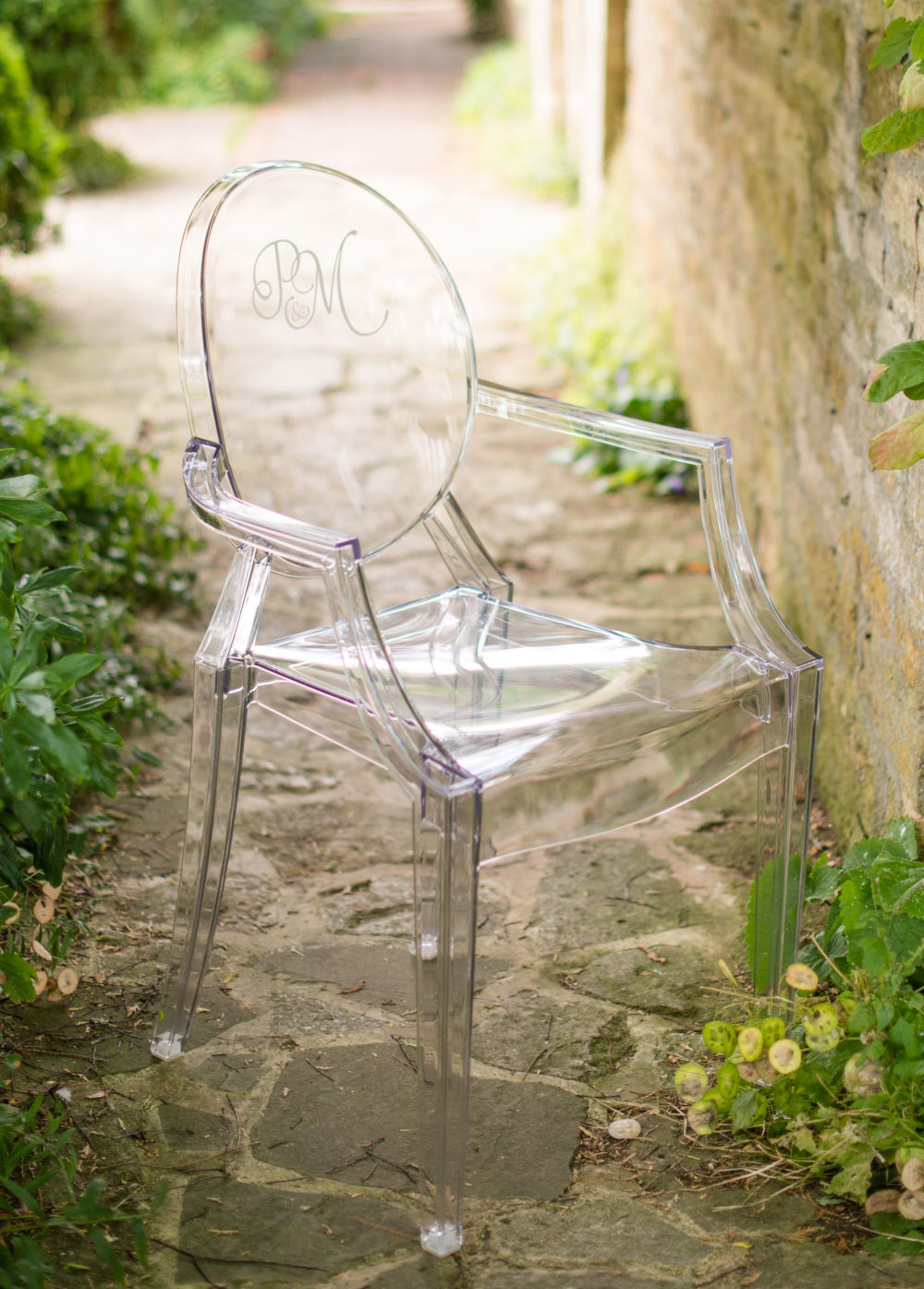 Inspire Hire's gorgeous Ghost chairs