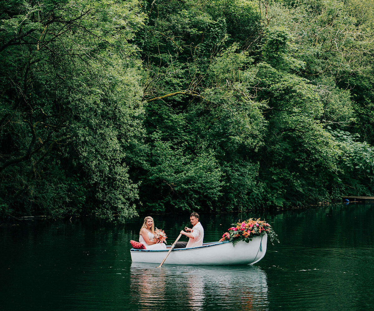 Wedding at Cornish Tipi Weddings