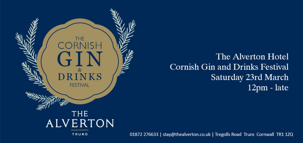  Cornish Drinks and Gin Festival at The Alverton