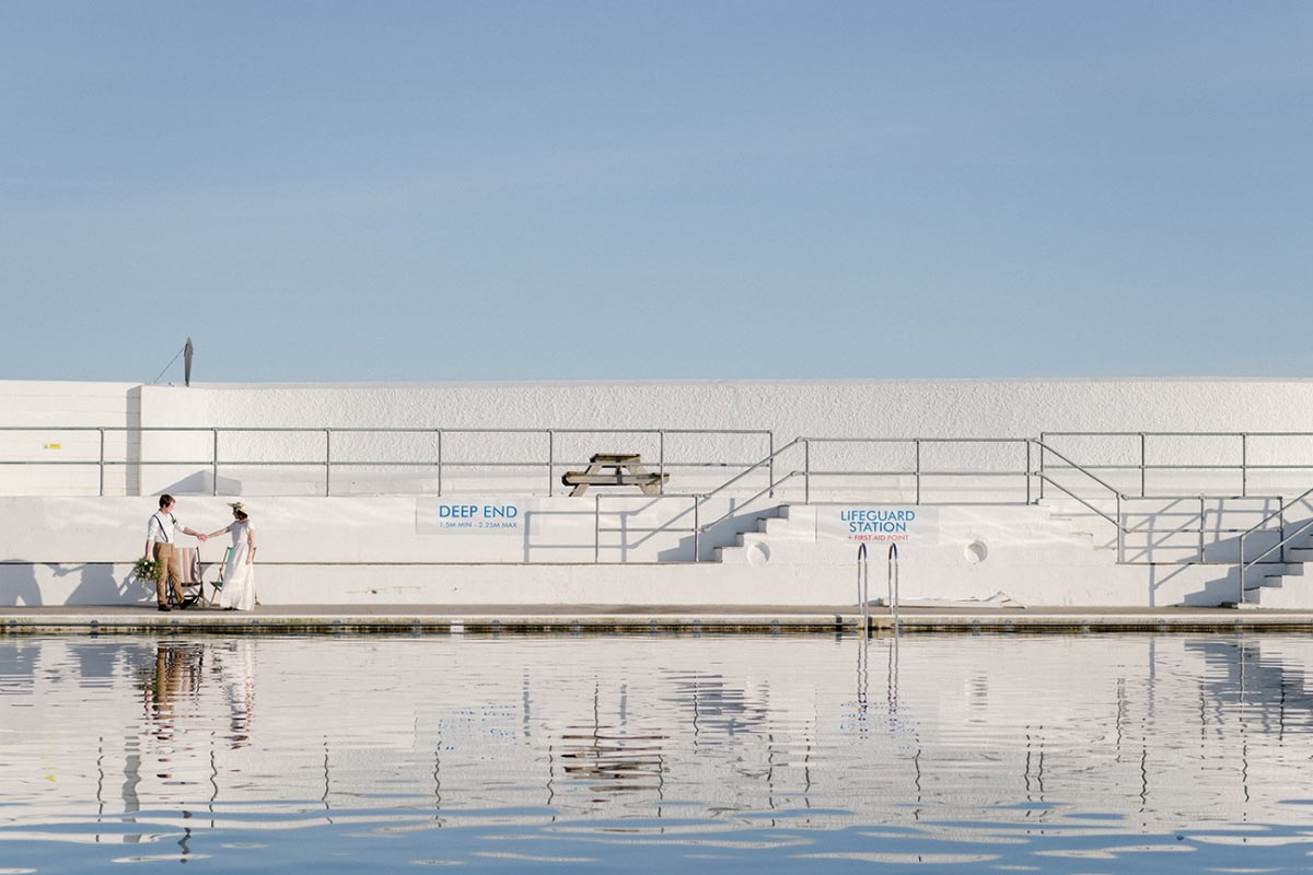 Jubilee Pool styled shoot