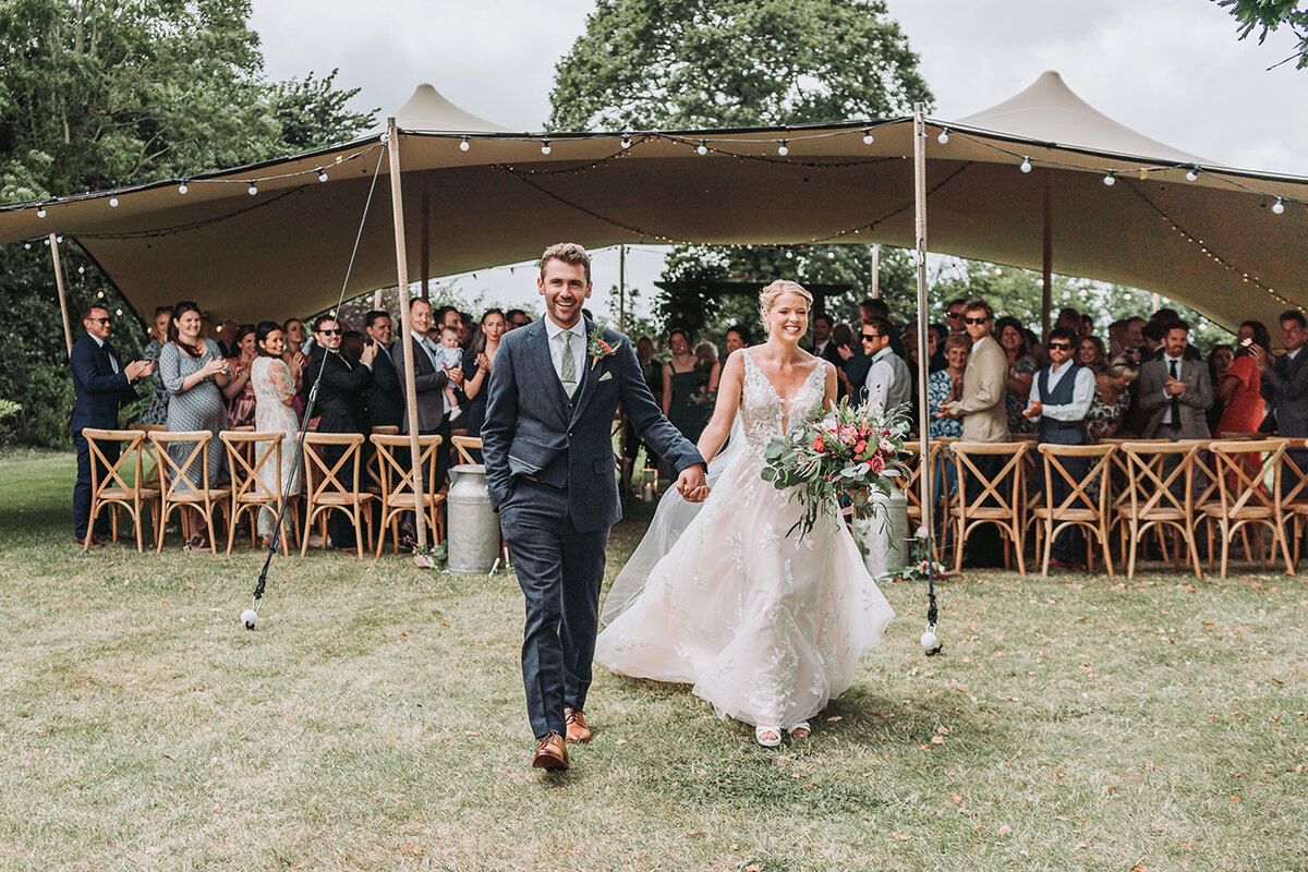 Wedding at The Oak Barn, Devon