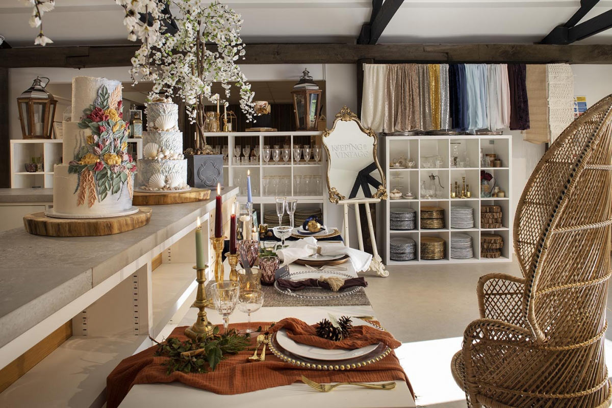 Showroom appointments at Out of the Ordinary Weddings