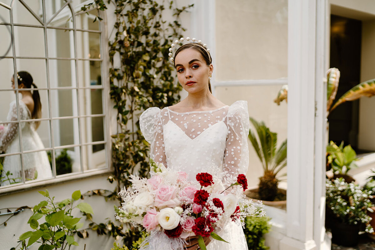 Unique bridal accessories from The Lucky Sixpence