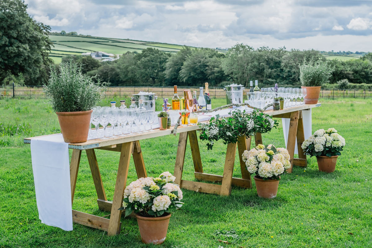 Fabulous floristry at Trevenna