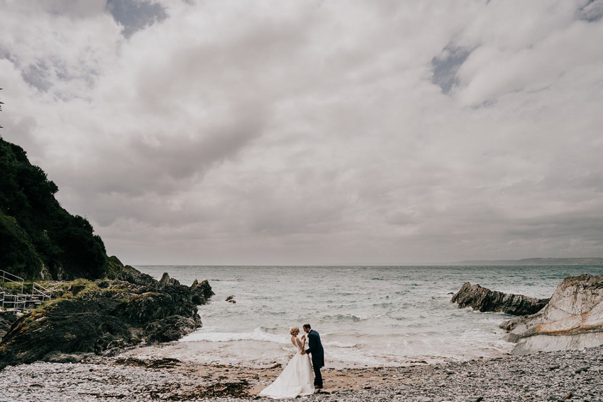 Wedding at Polhawn Fort, Cornwall